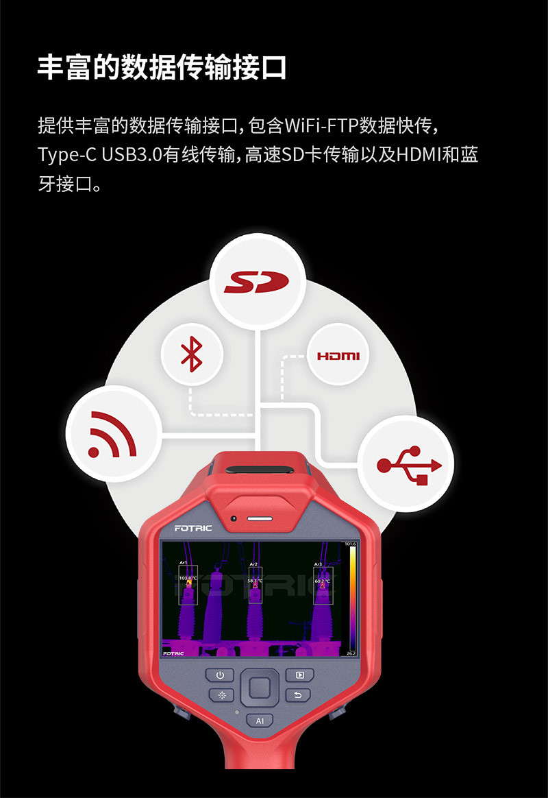 850系列冶金石化專(zhuān)業(yè)級(jí)熱像儀