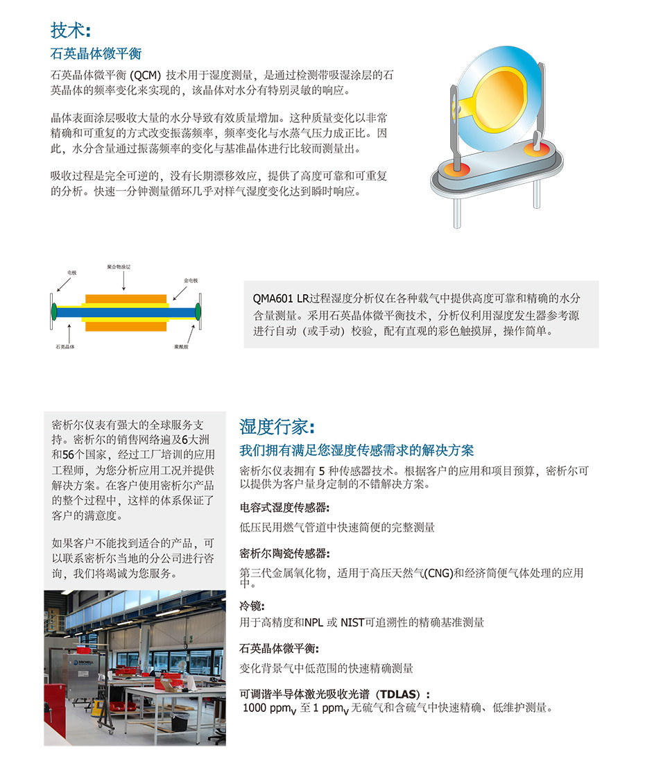 QMA601 LR 低量程過程濕度分析儀